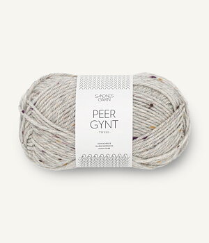 Peer Gynt - Ljus Gråmelerad Lövfall Tweed 1035