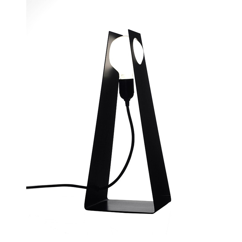 Glasgow bordlampe sort