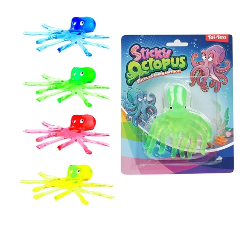 Fidget Toys Sticky Octopus Robbis Hobby Shop
