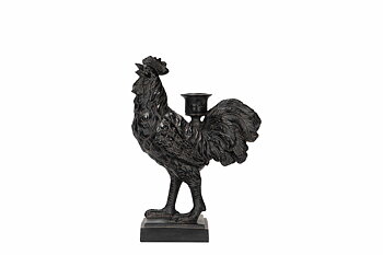 LJUSSTAKE TUPP - BRUN POLY - 18,5X10X25,5CM