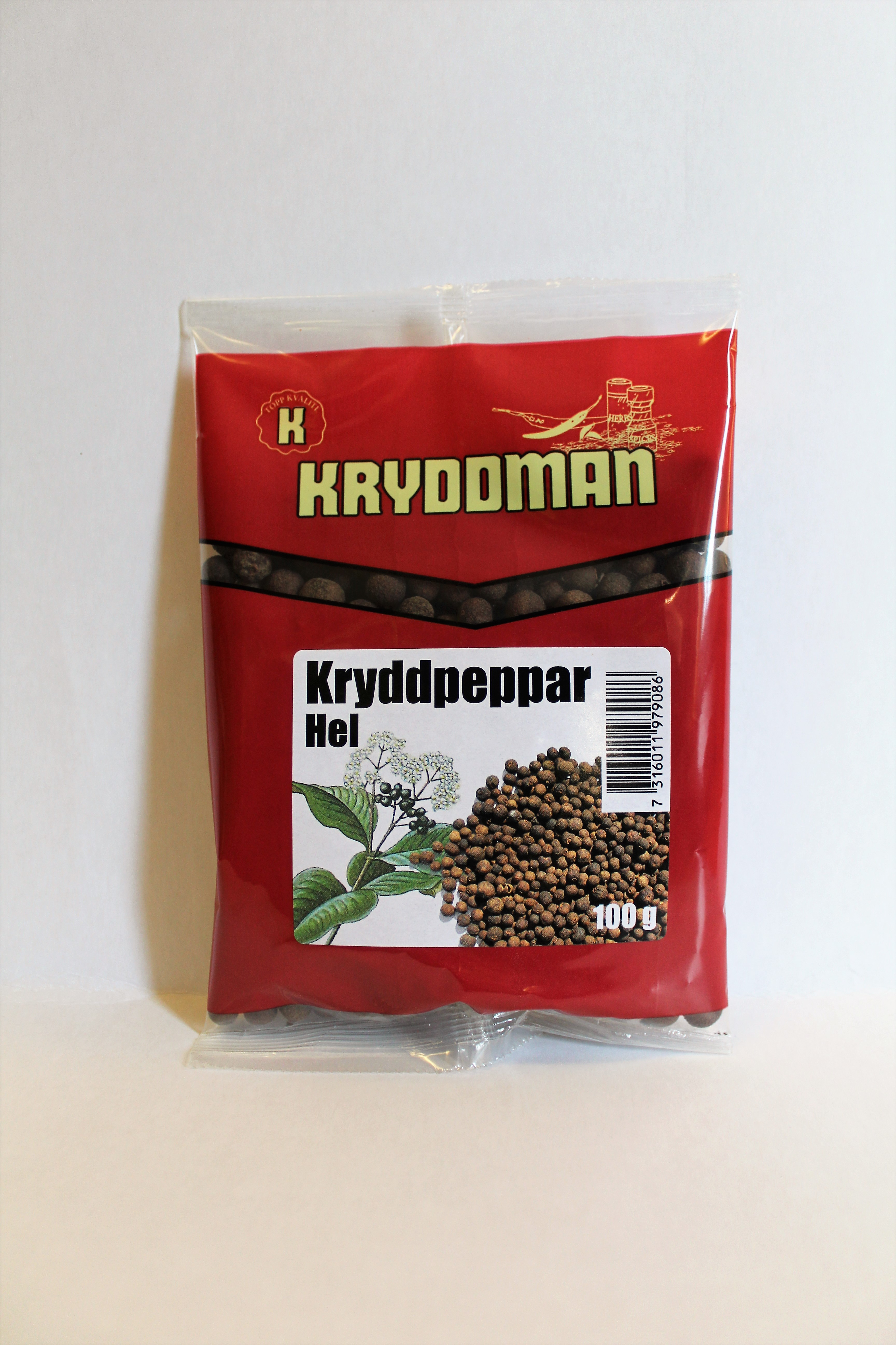 Kryddpeppar hel