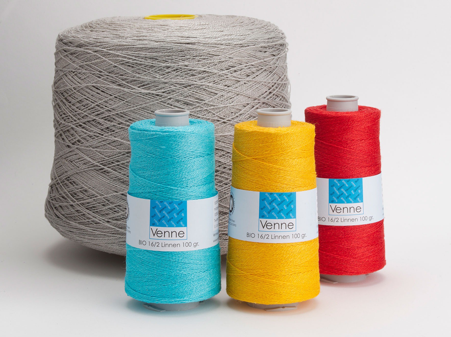Ekologiskt lingarn  Venne Nel 16/2 100 g - 2