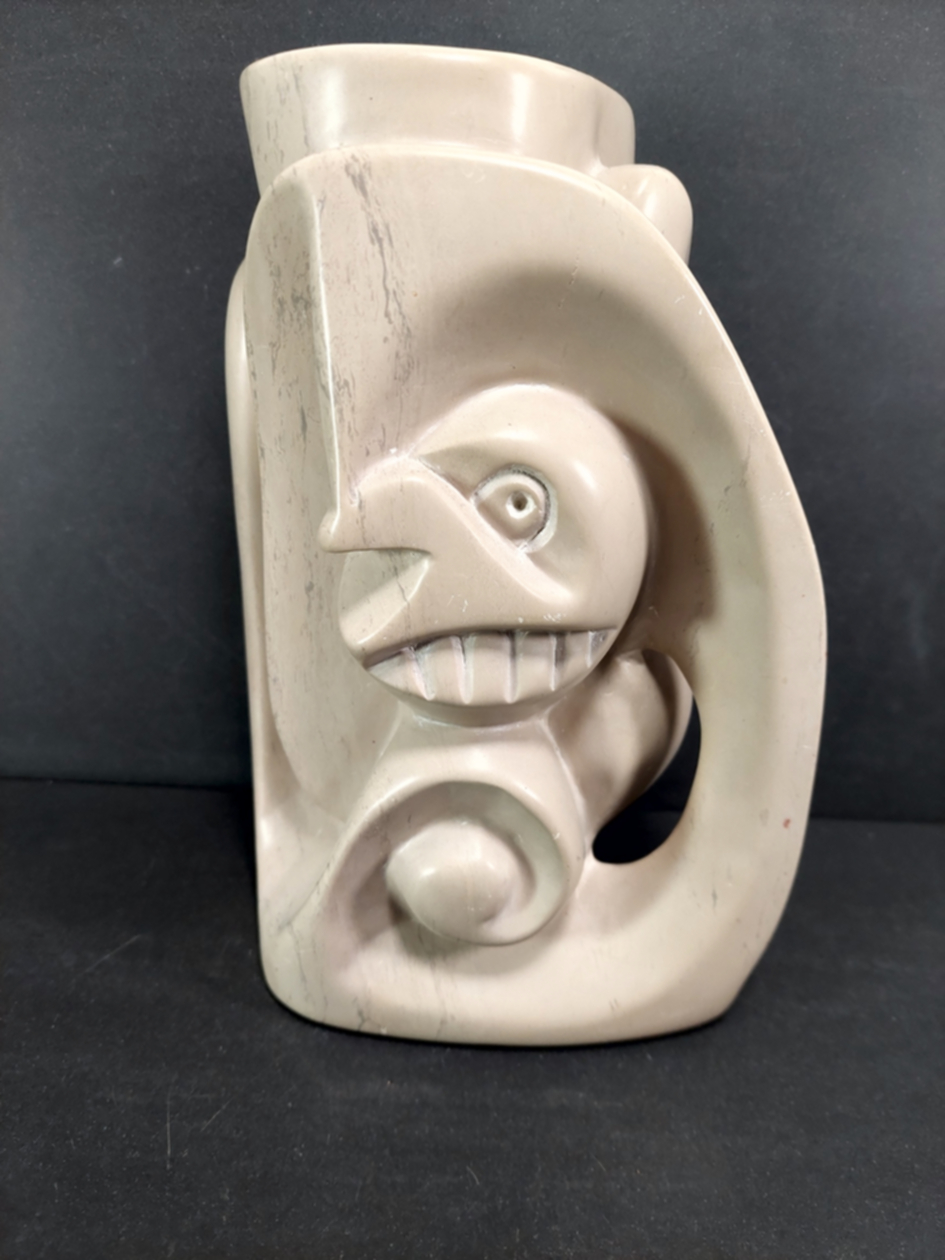 Serpentin Staty från Kenya -  Abstrakt - 2