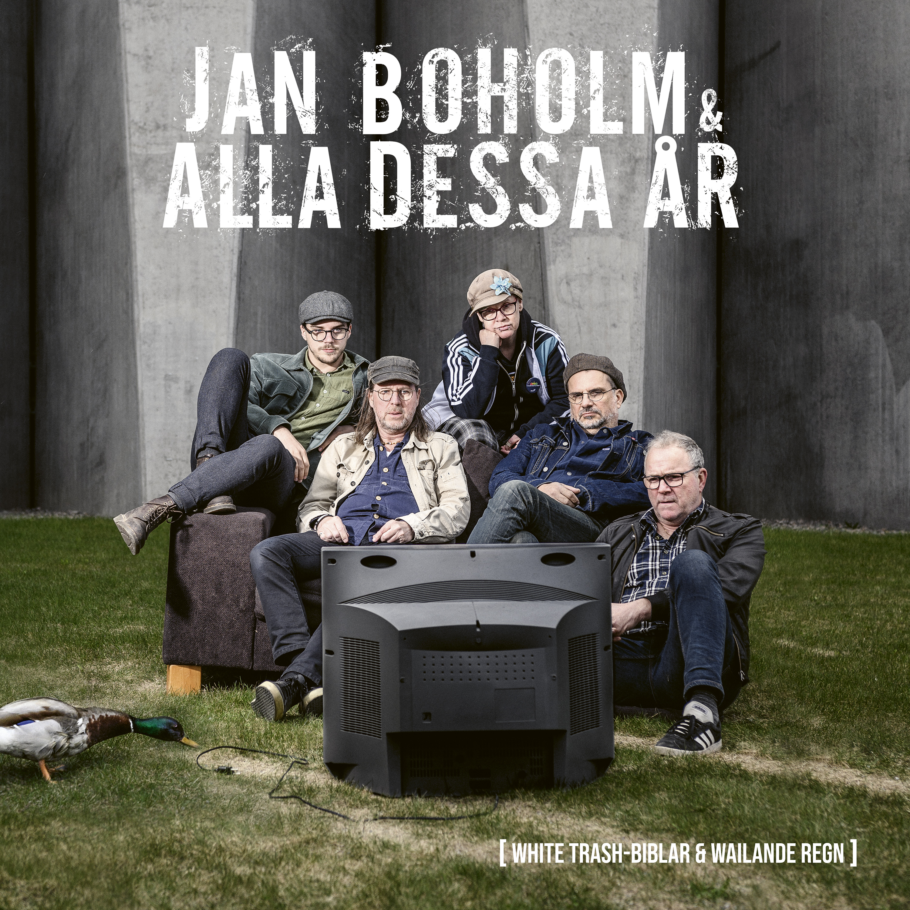 JAN BOHOLM & ALLA DESSA ÅR - White Trash-biblar och wailande regn (album) 