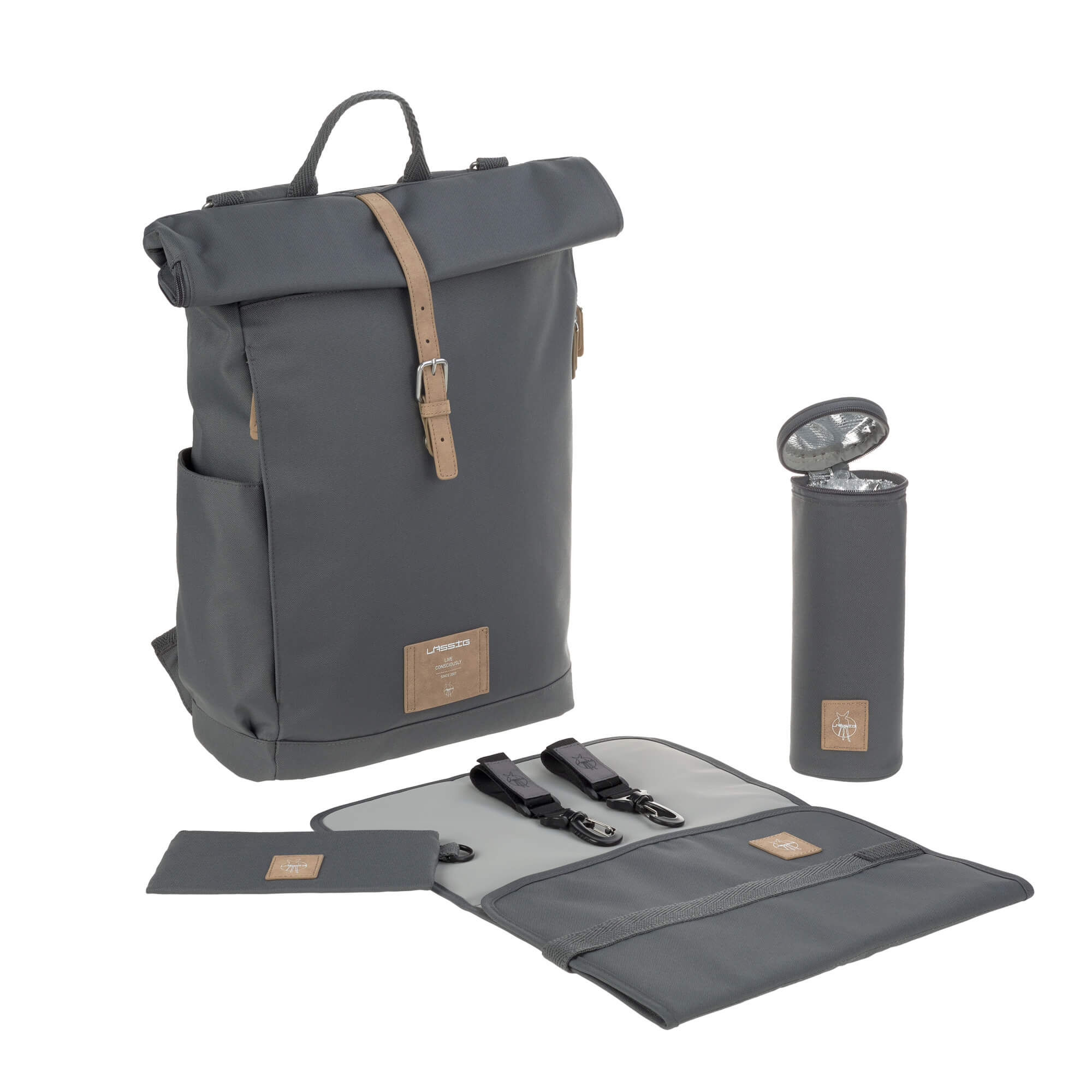 Lässig GRE Rolltop Backpack anthracite