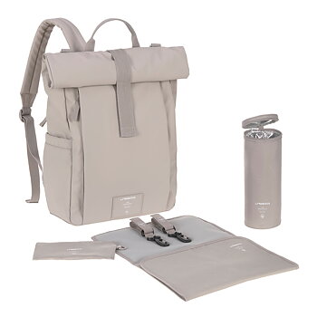 Lässig GRE Rolltop Up Backpack taupe