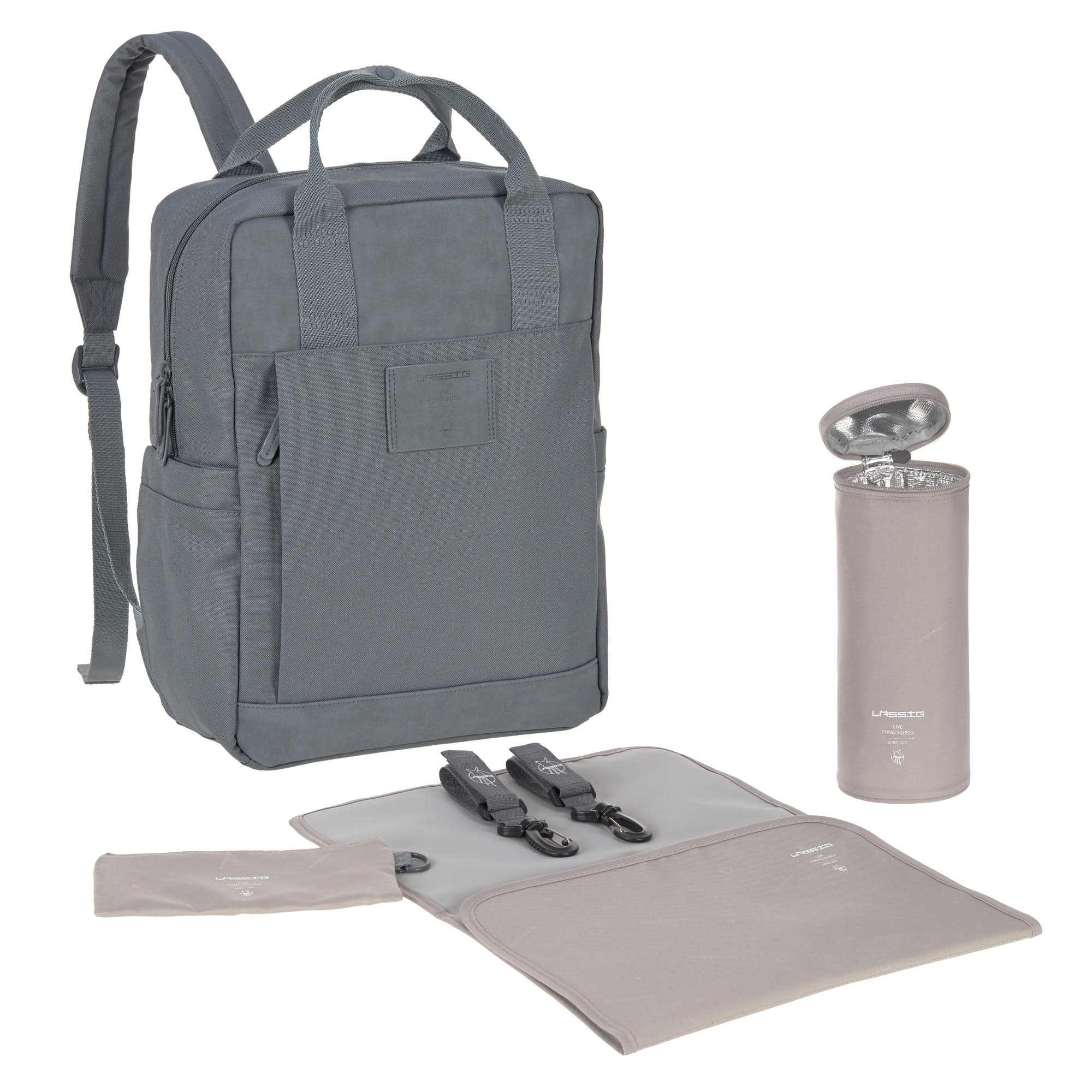 Lässig GRE Vividal Backpack anthracite