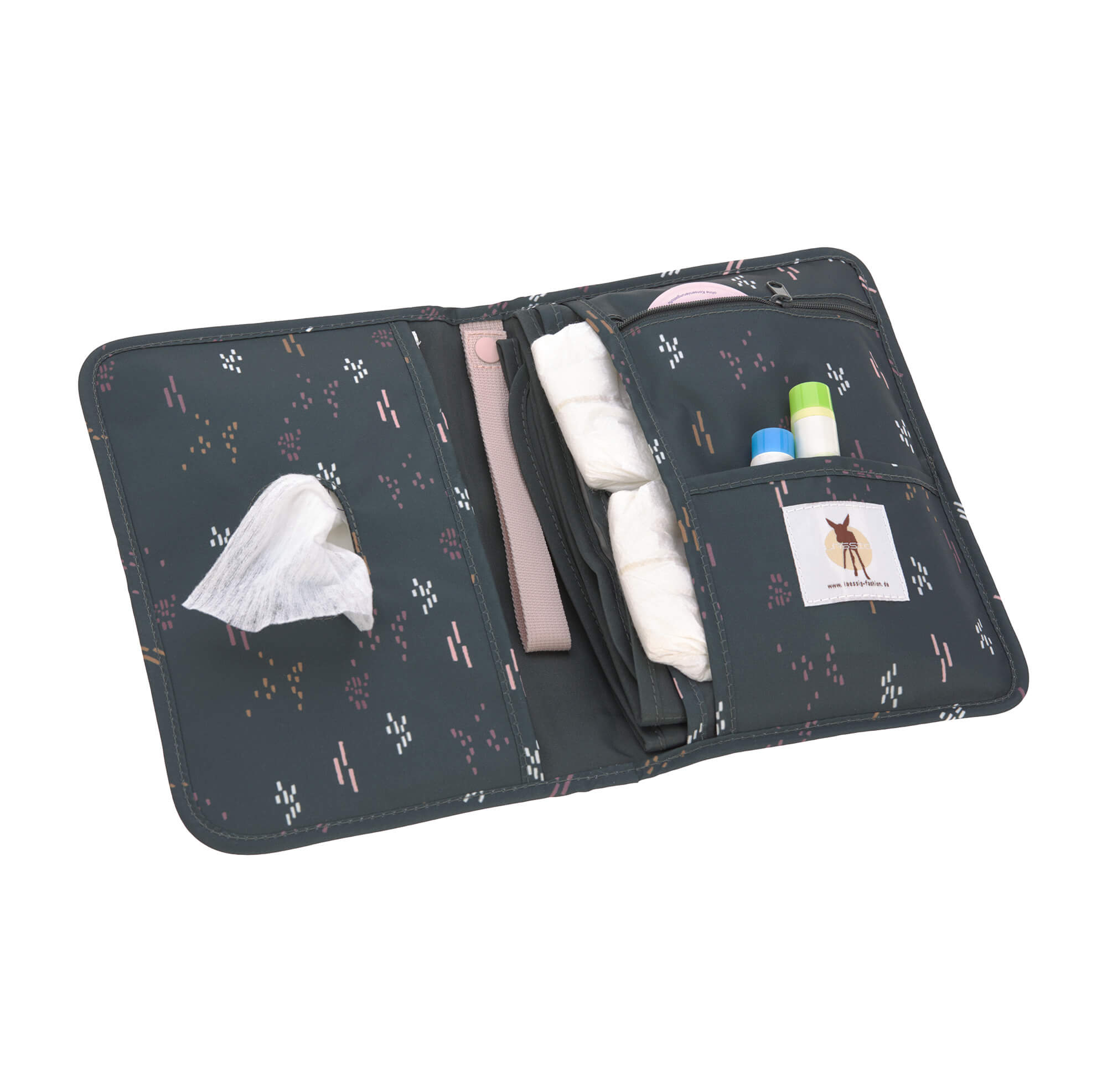 Lässig CAS Changing Pouch Blobs forest - 2