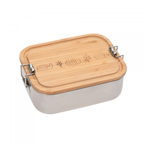 Lässig Lunchbox Stainless Steel Bamboo Garden Explorer