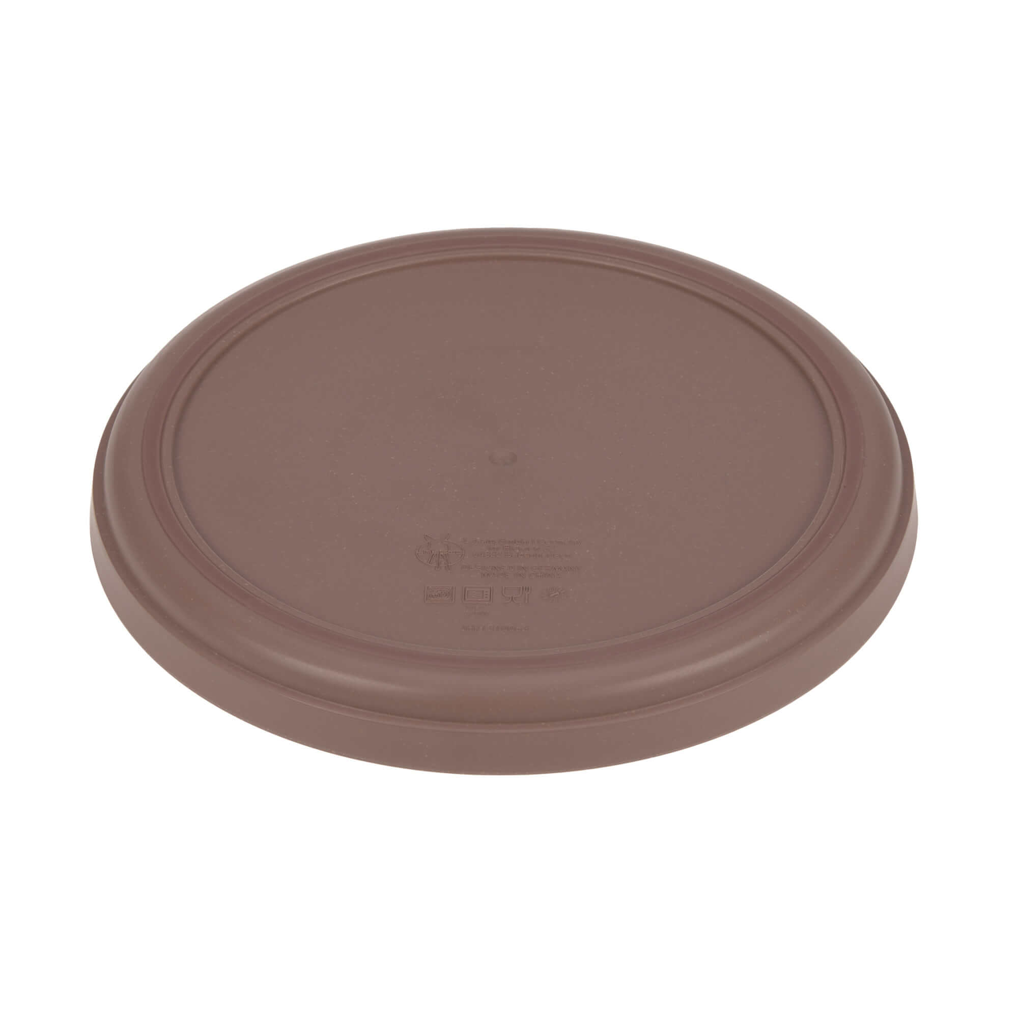 Lässig Plate PP/Cellulose Uni Choco - 3