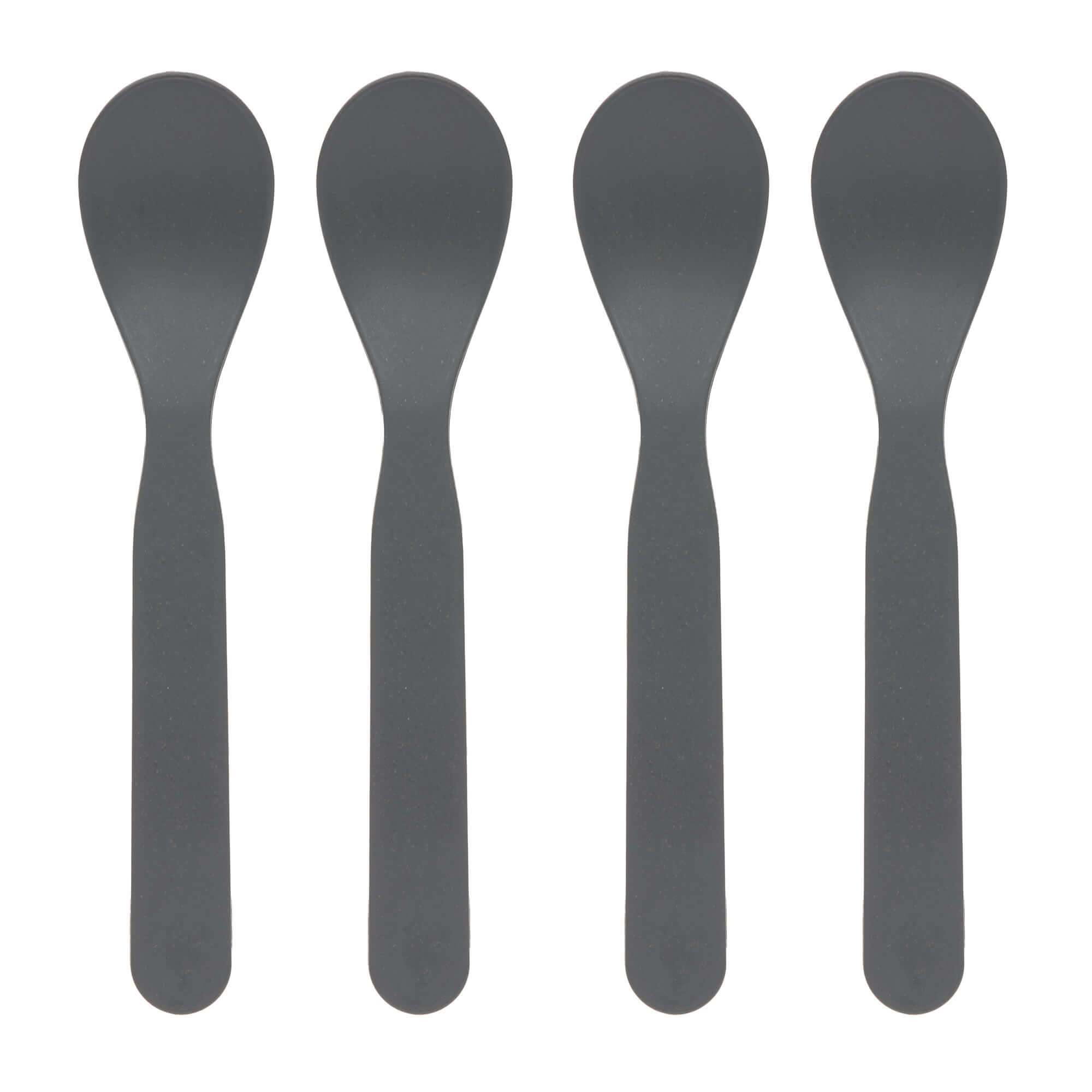 Lässig Spoon Set 4 pcs PP/Cellulose Uni Anthracite