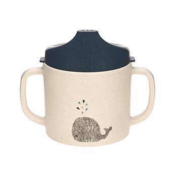 Lässig Sippy Cup PP/Cellulose Little Water Whale