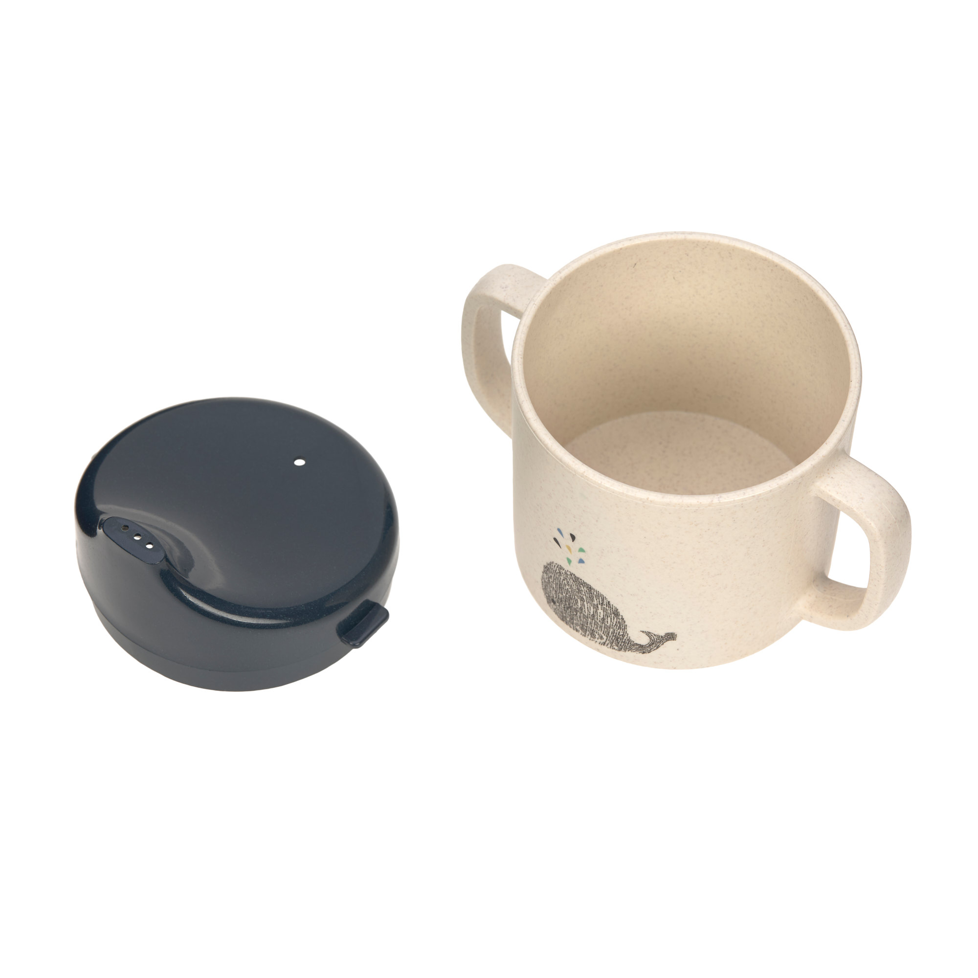 Lässig Sippy Cup PP/Cellulose Little Water Whale - 3