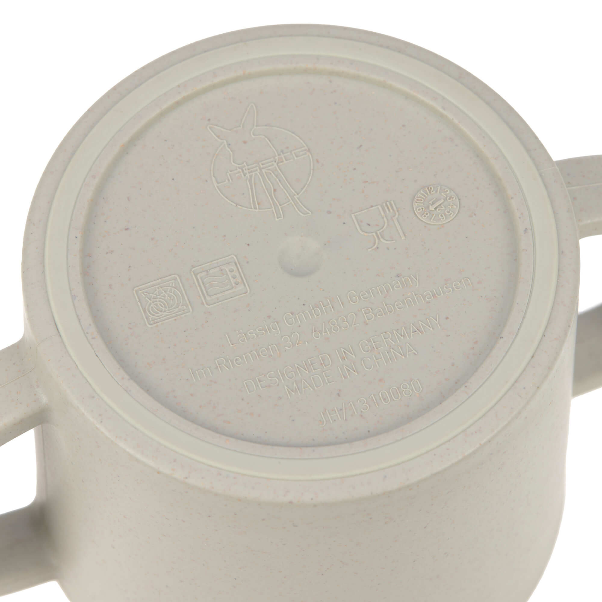 Lässig Sippy Cup PP/Cellulose Uni warm grey - 4