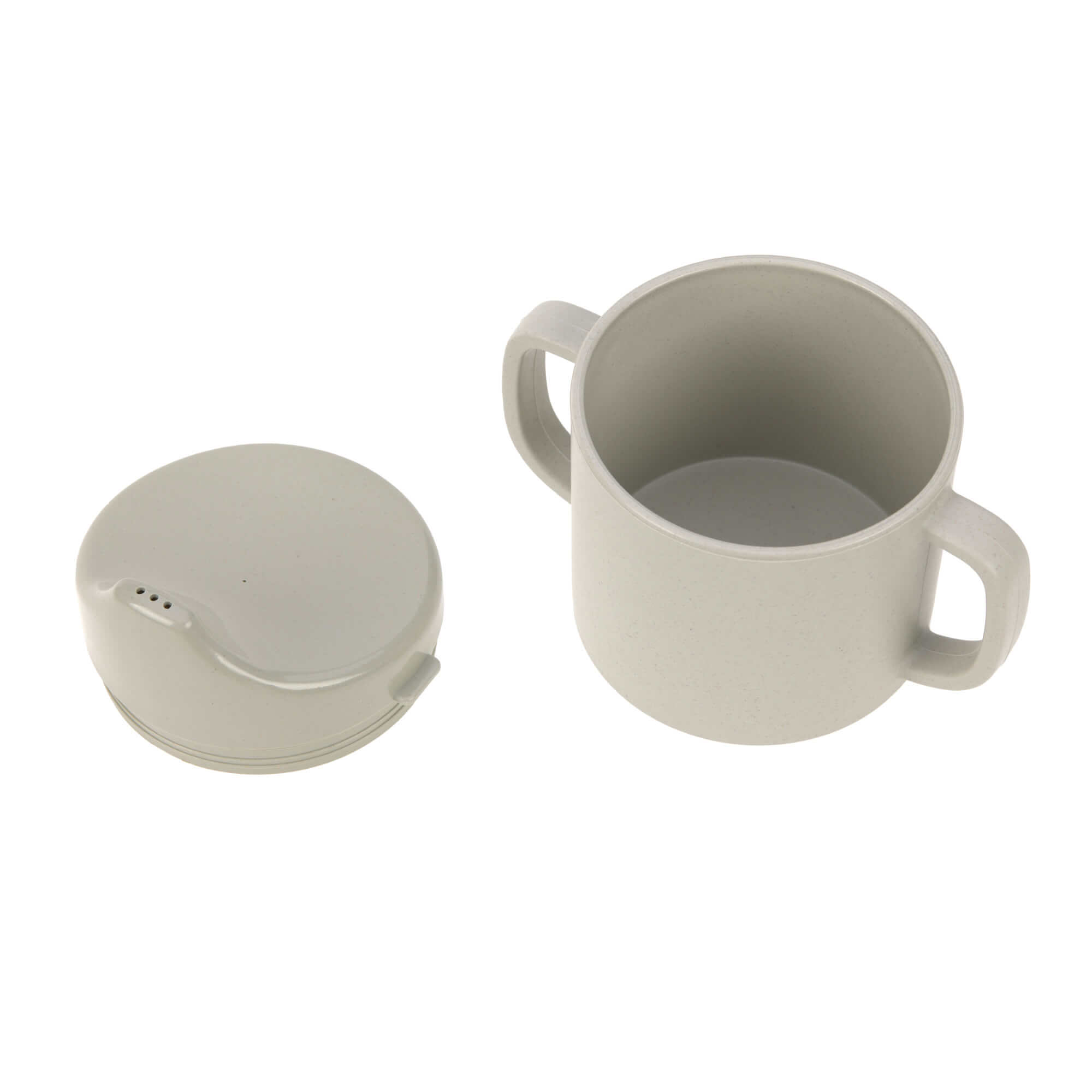 Lässig Sippy Cup PP/Cellulose Uni warm grey - 3