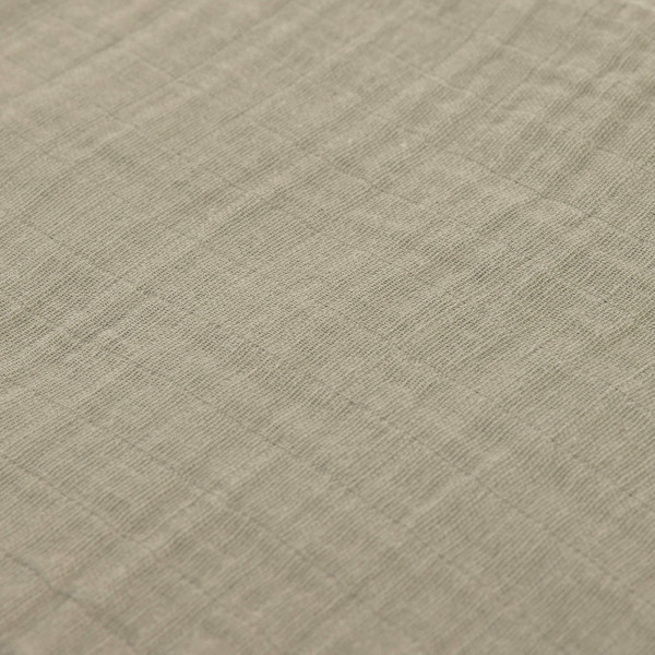 Lässig Swaddle & Burp Blanket M 3 pcs ass., Little Forest olive/milky/rust, 60 x 60 cm - 5