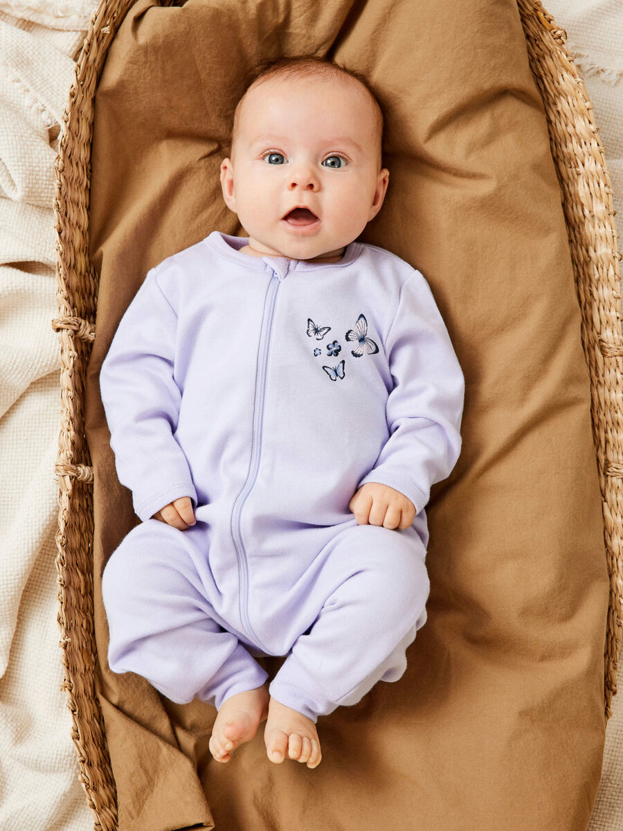 Name it Baby Pyjamas 2-pack Lila, Storlek 62 - 3