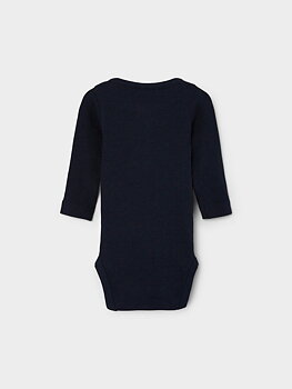 Name it Baby Blå Body med Knappar, Storlek 62