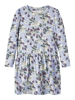 Name it Mini Klänning med Blommor, Storlek 86