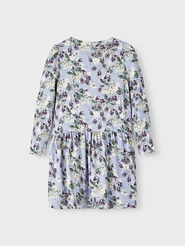 Name it Mini Klänning med Blommor, Storlek 98