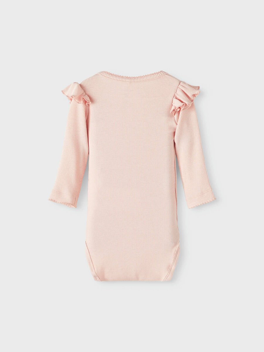 Name it Baby Body Rose med Volang, Storlek 80 - 2