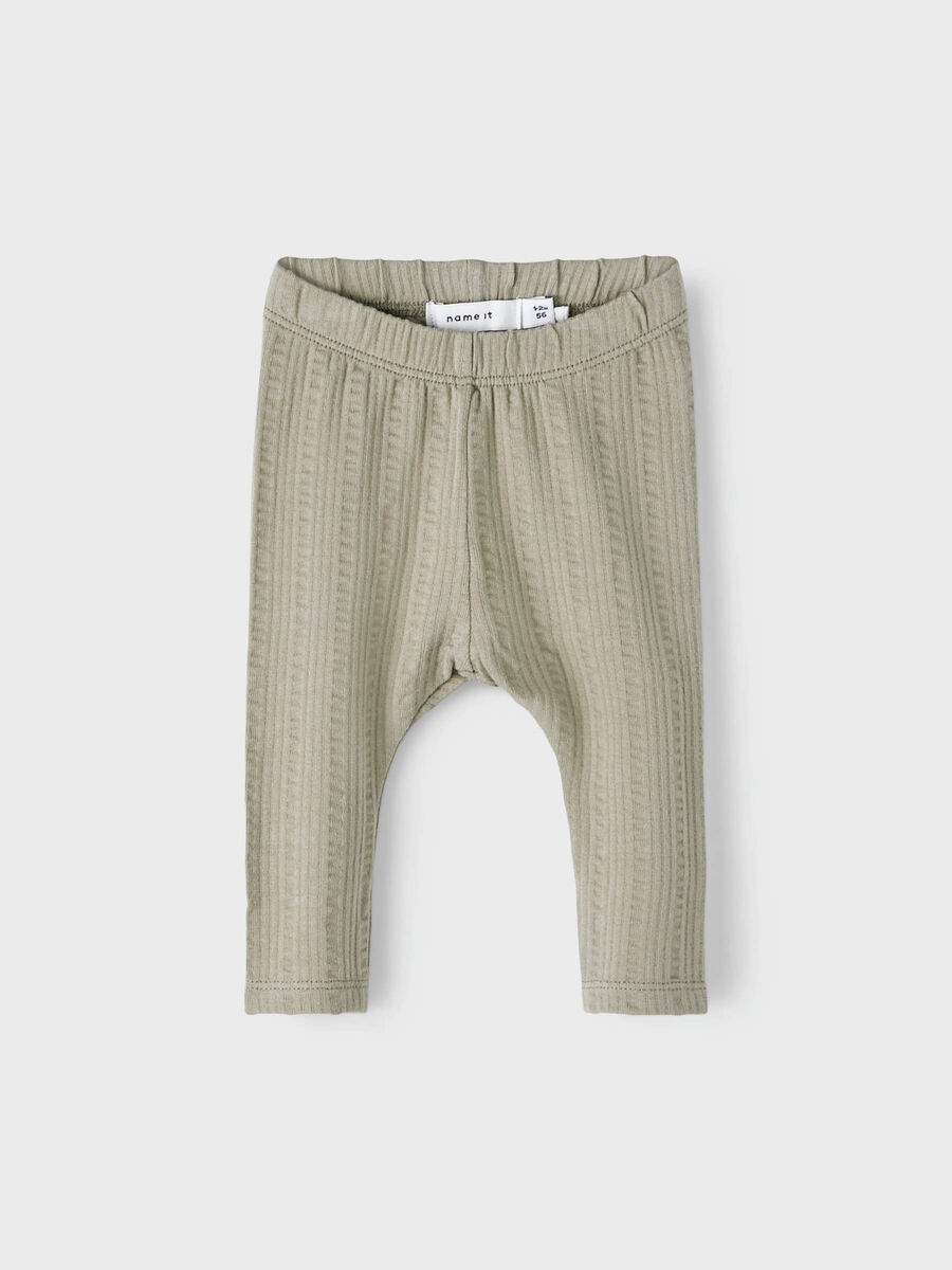 Name it Baby Leggings Sage, Storlek 56 - 3