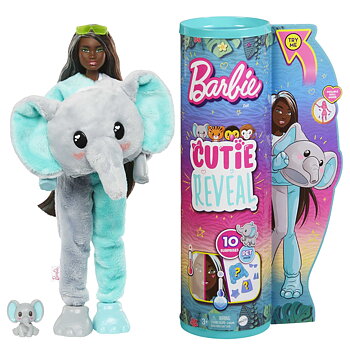 Barbie Cutie Reveal Jungle Elefant