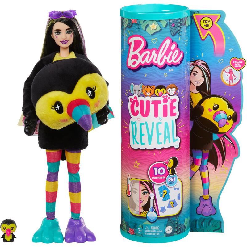 Barbie Cutie Reveal Jungle Fågel
