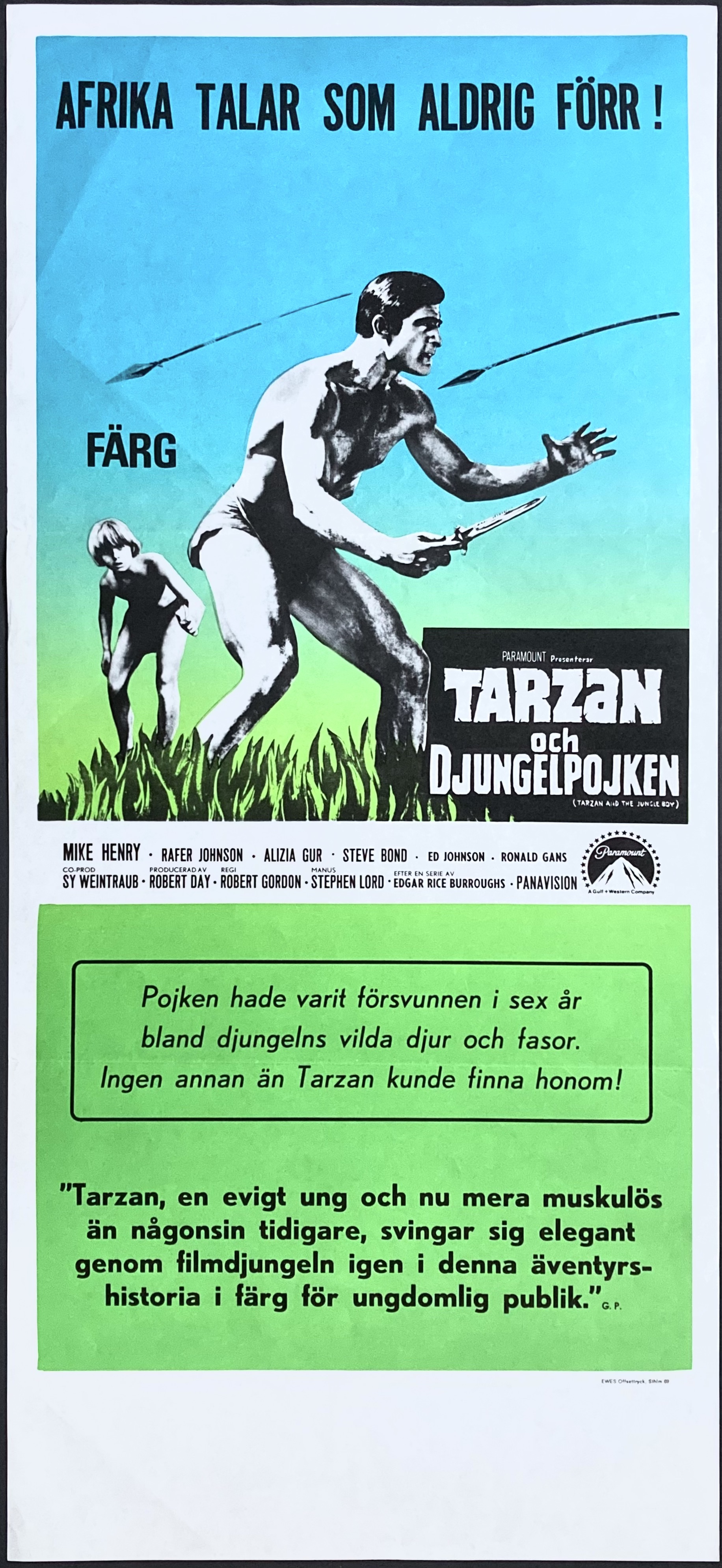 TARZAN AND THE JUNGLE BOY (1968)