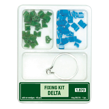 Add-on Silicone Wedges Kit, 1st.