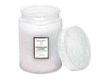 Sparkling Cuvée Large Glass Jar Glass Lid - Japonica