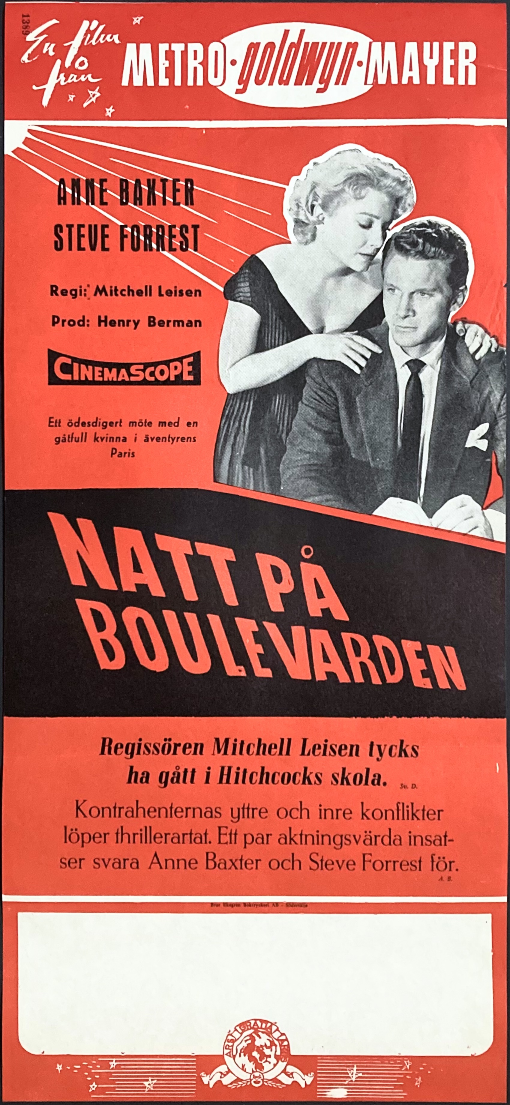 NATT PÅ BOULEVARDEN (1955)