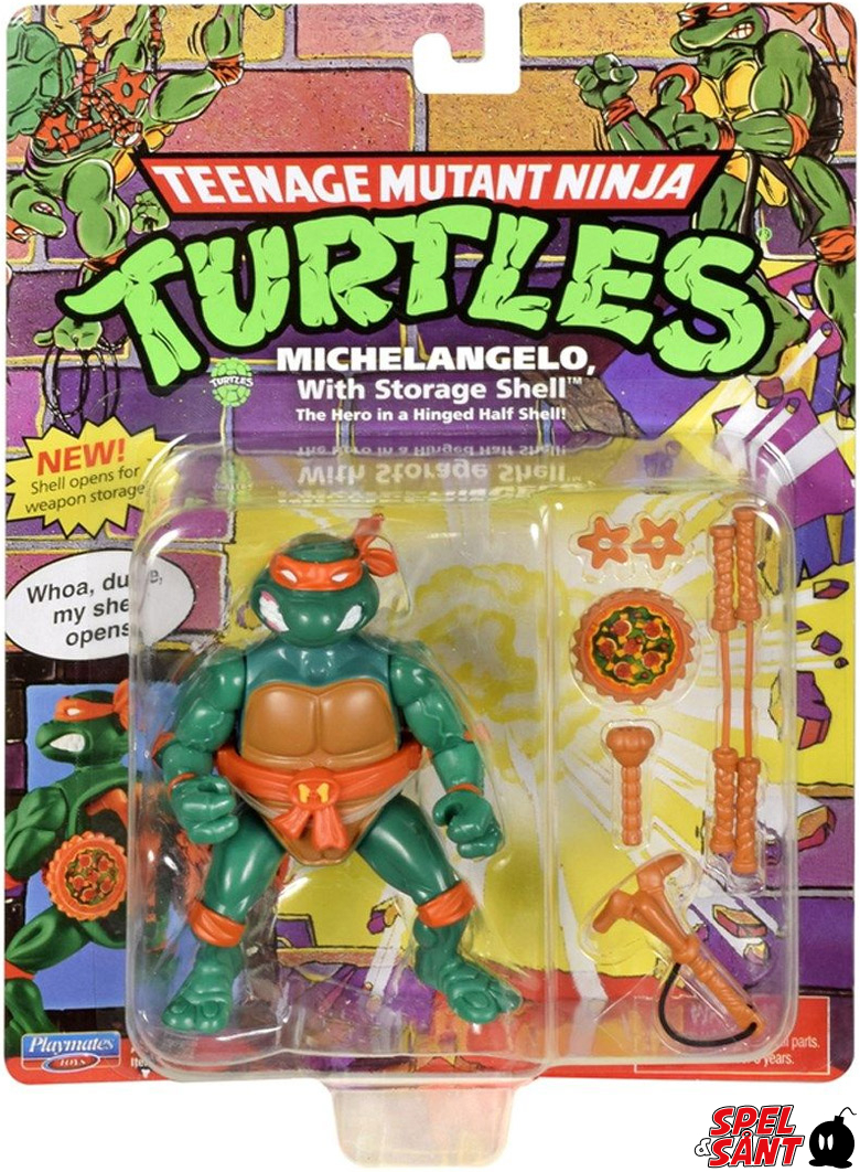Teenage Mutant Ninja Turtles Michelangelo Action Figure 10cm