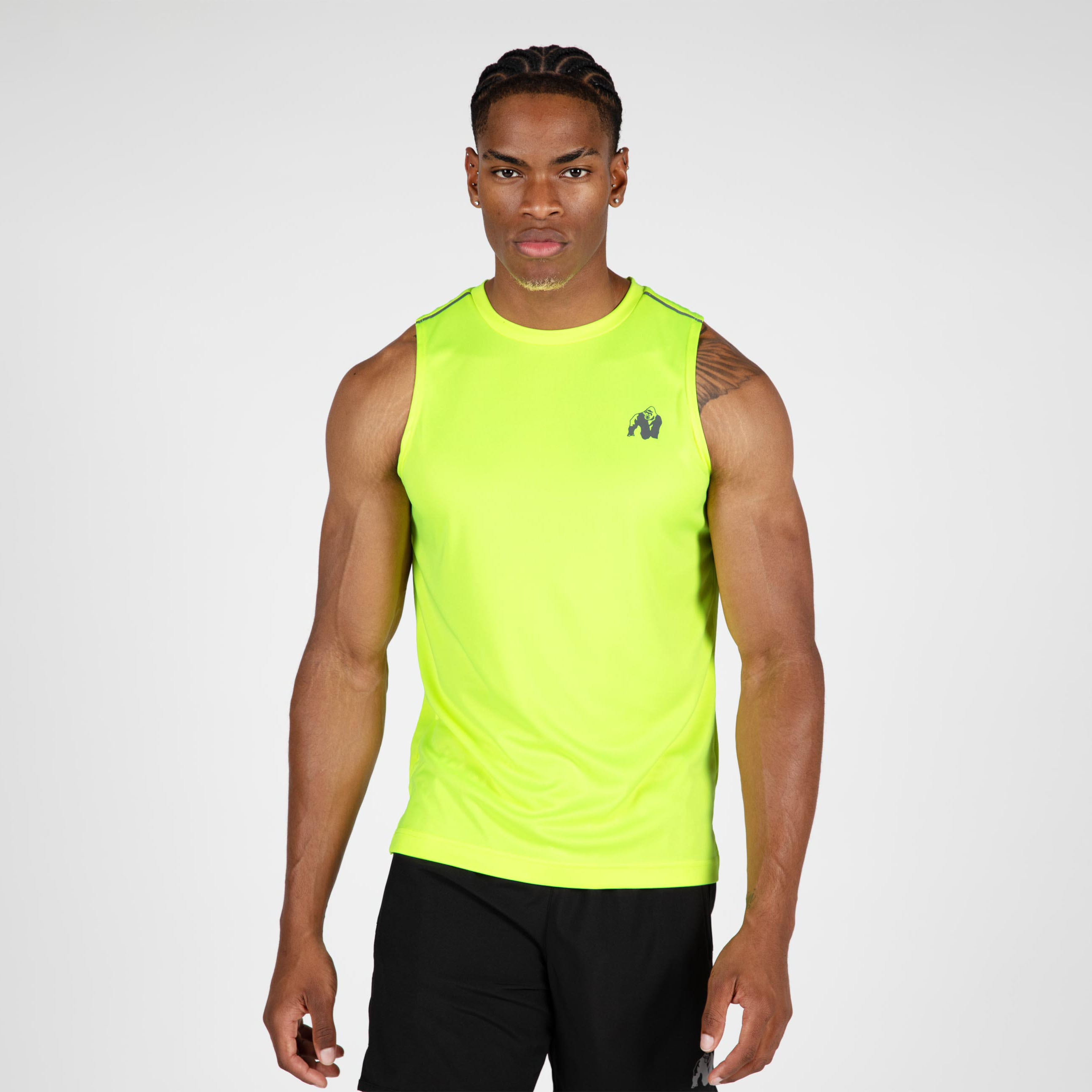 Washington Tank Top, neon yellow