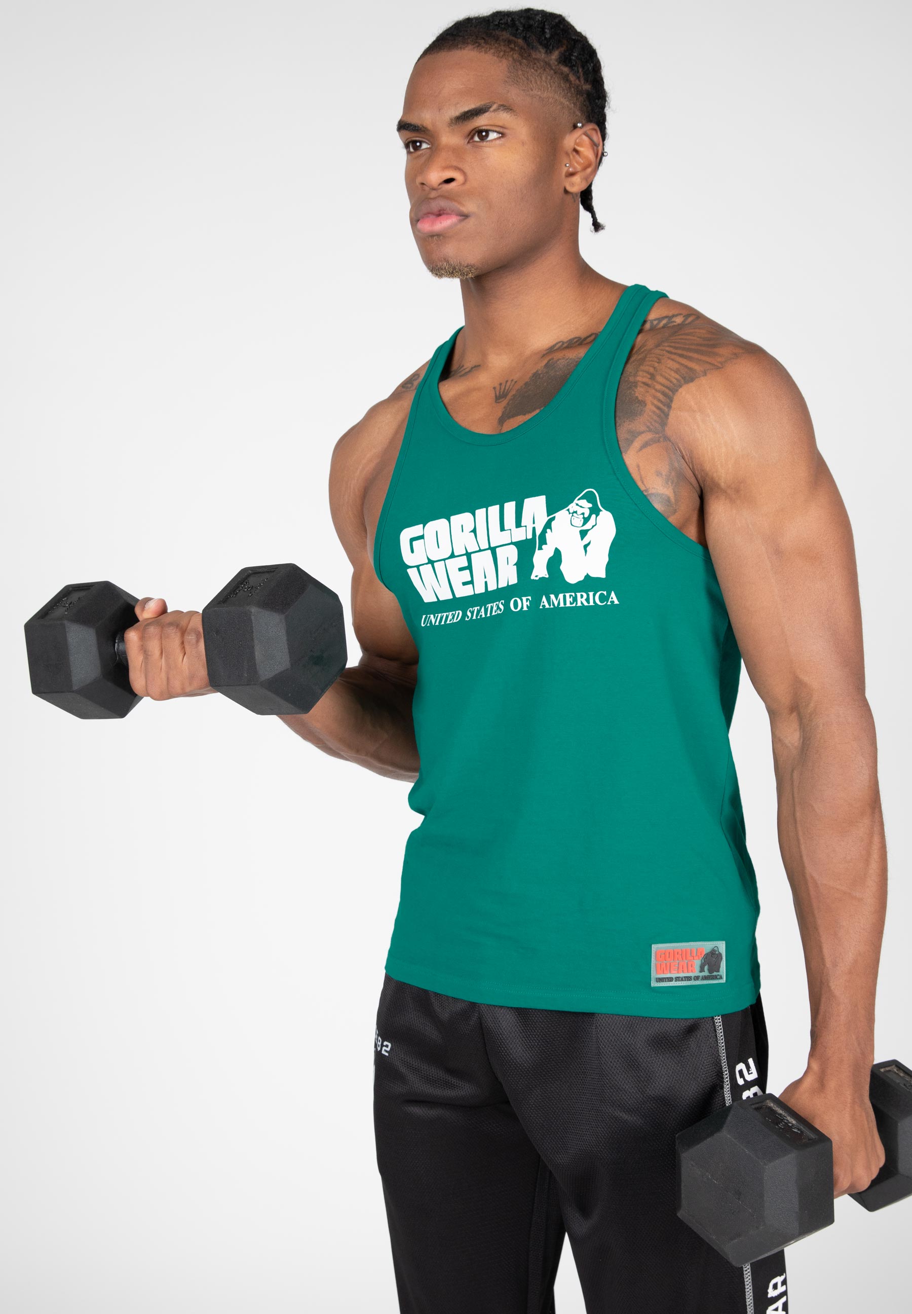 Classic Tank Top, teal green - 9