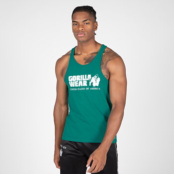 Classic Tank Top, teal green