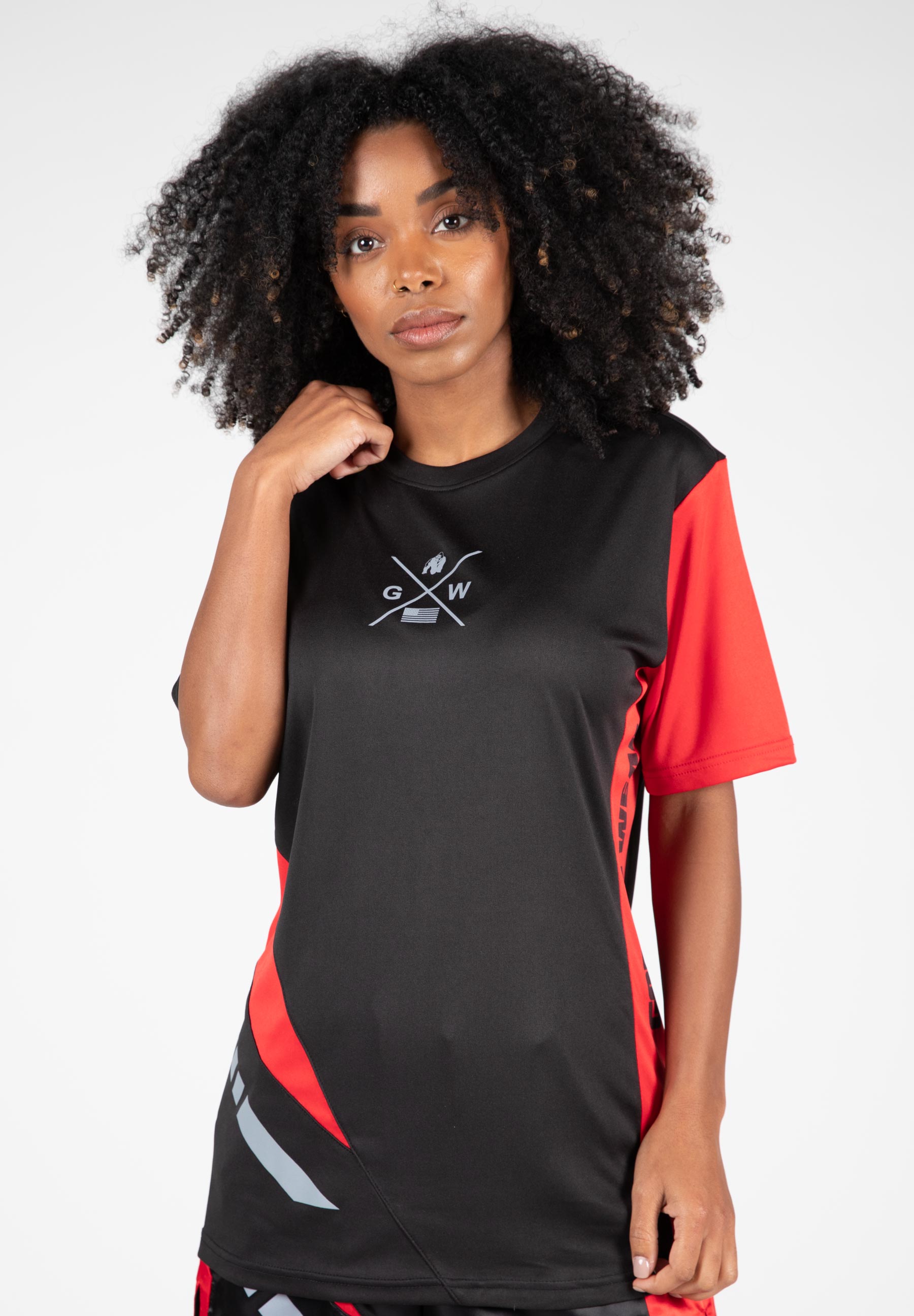 Hornell T-Shirt, black/red - 11