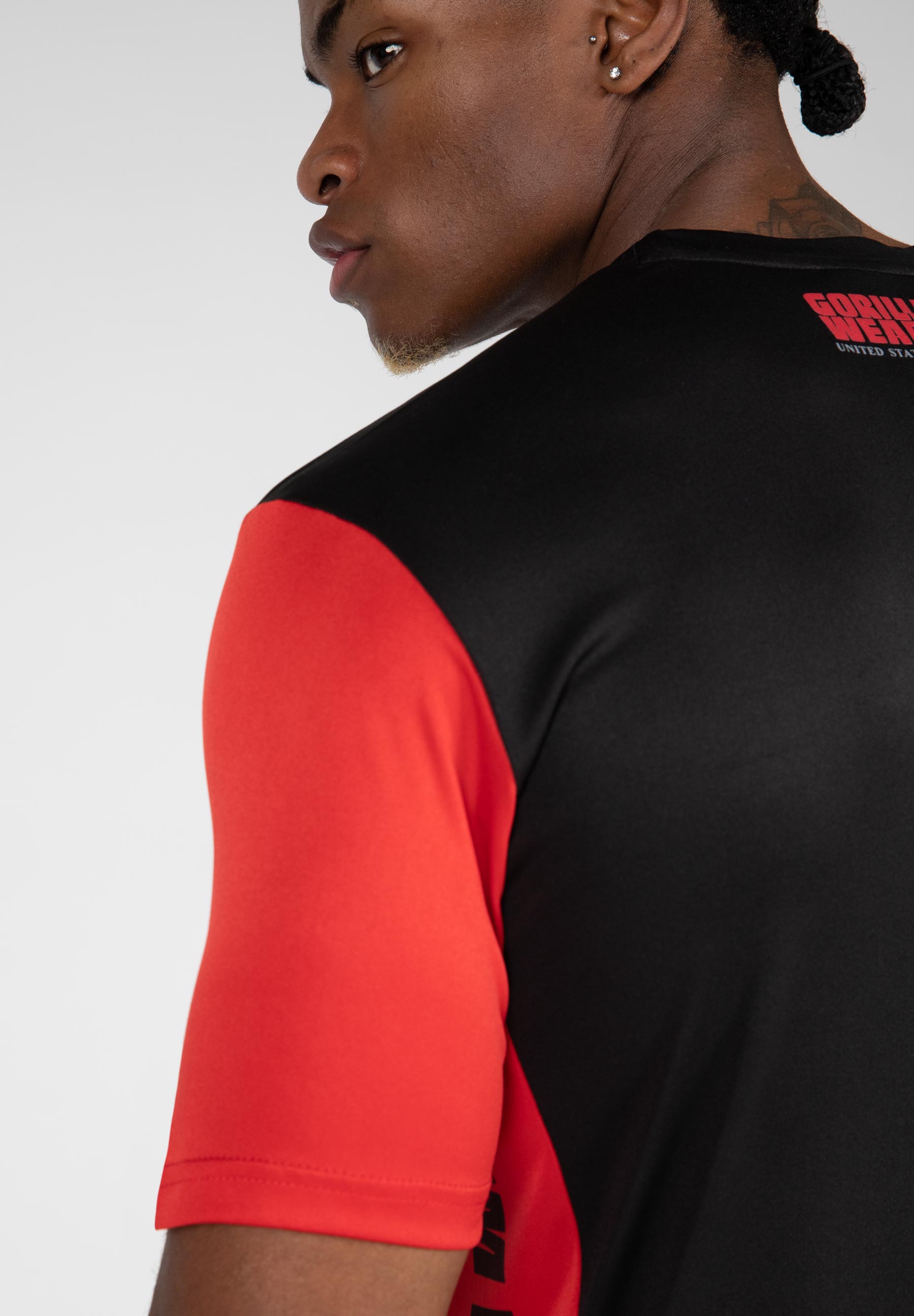 Hornell T-Shirt, black/red - 6