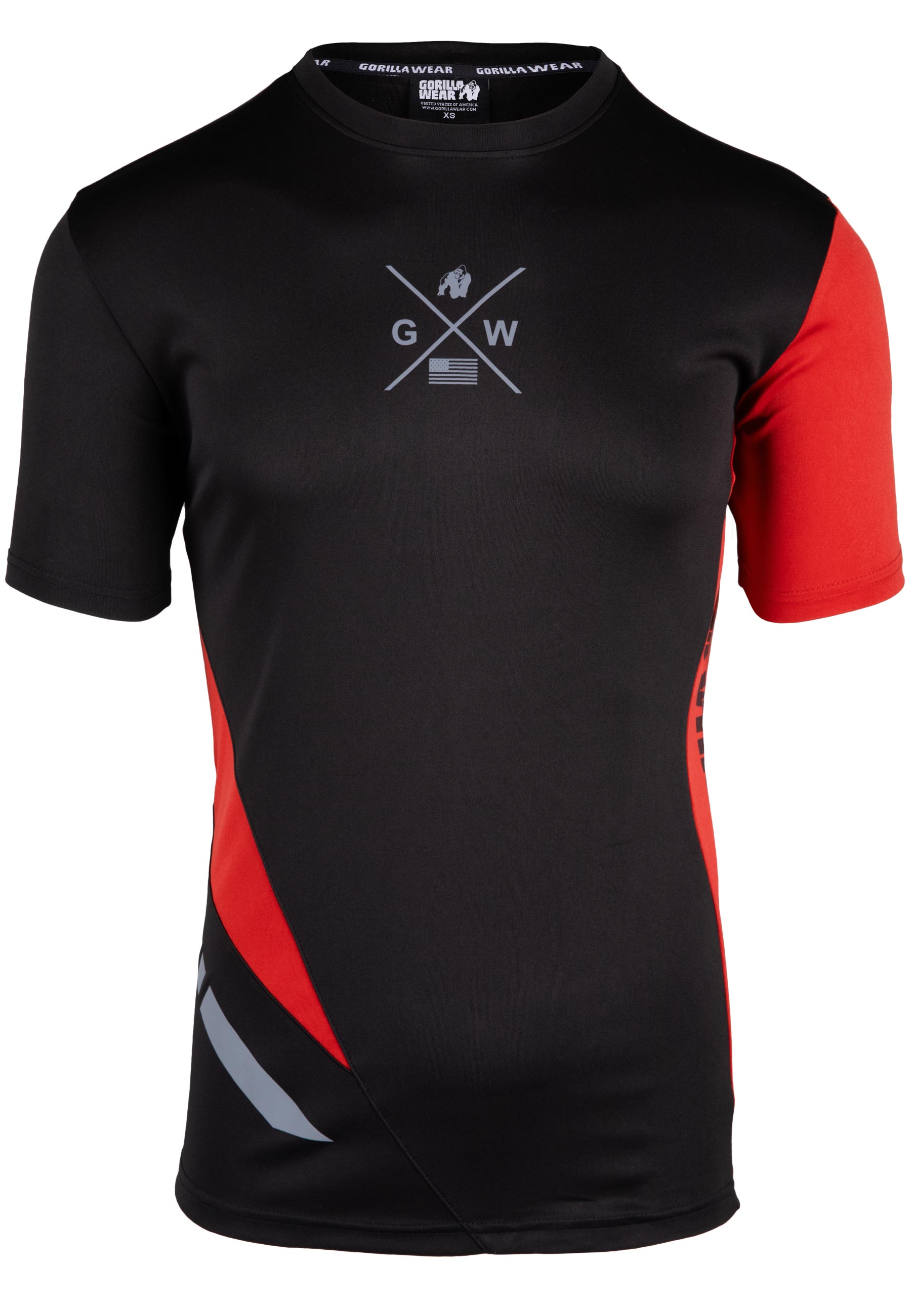 Hornell T-Shirt, black/red - 4