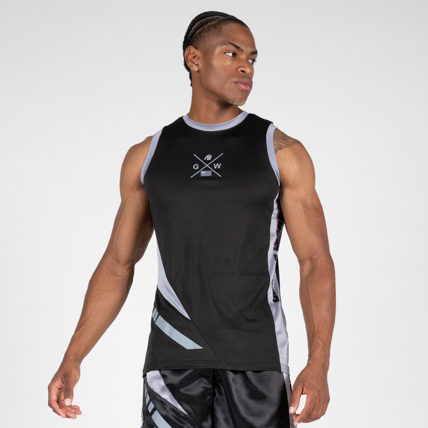 Hornell Tank Top, black/grey - 14