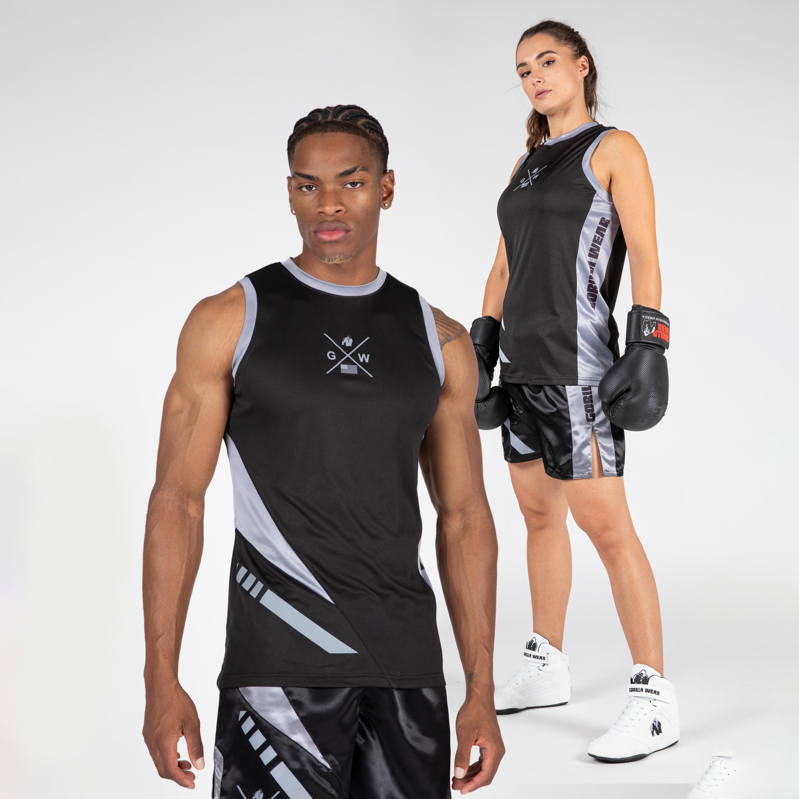 Hornell Tank Top, black/grey