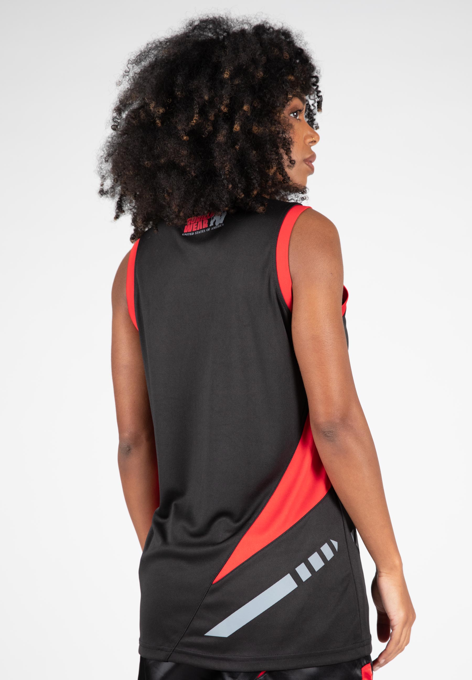 Hornell Tank Top, black/red - 16