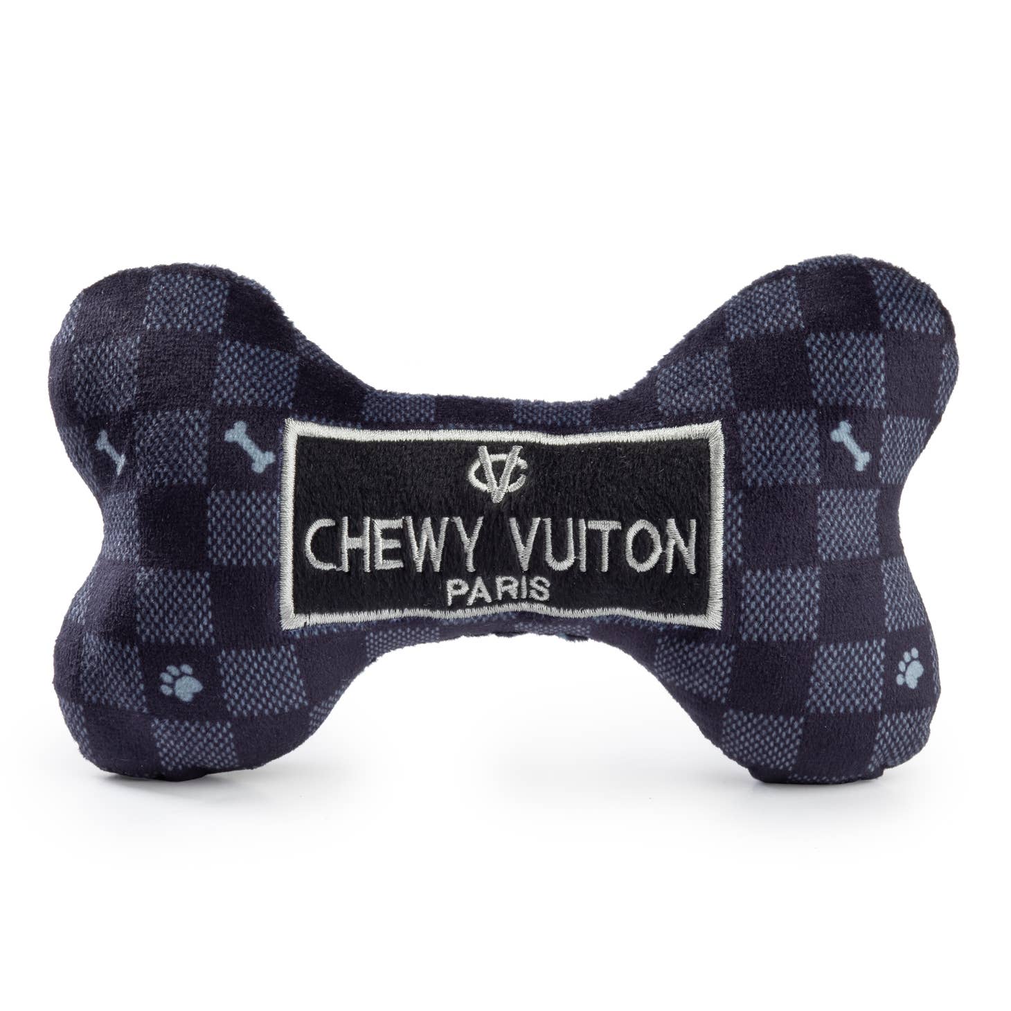Haute Diggity Dog Chewy Vuiton Black Dog Bone