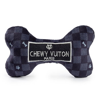 Haute Diggity Dog Chewy Vuiton Black Dog Bone