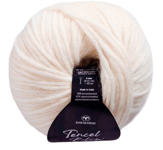 Tencel Blow Snow white