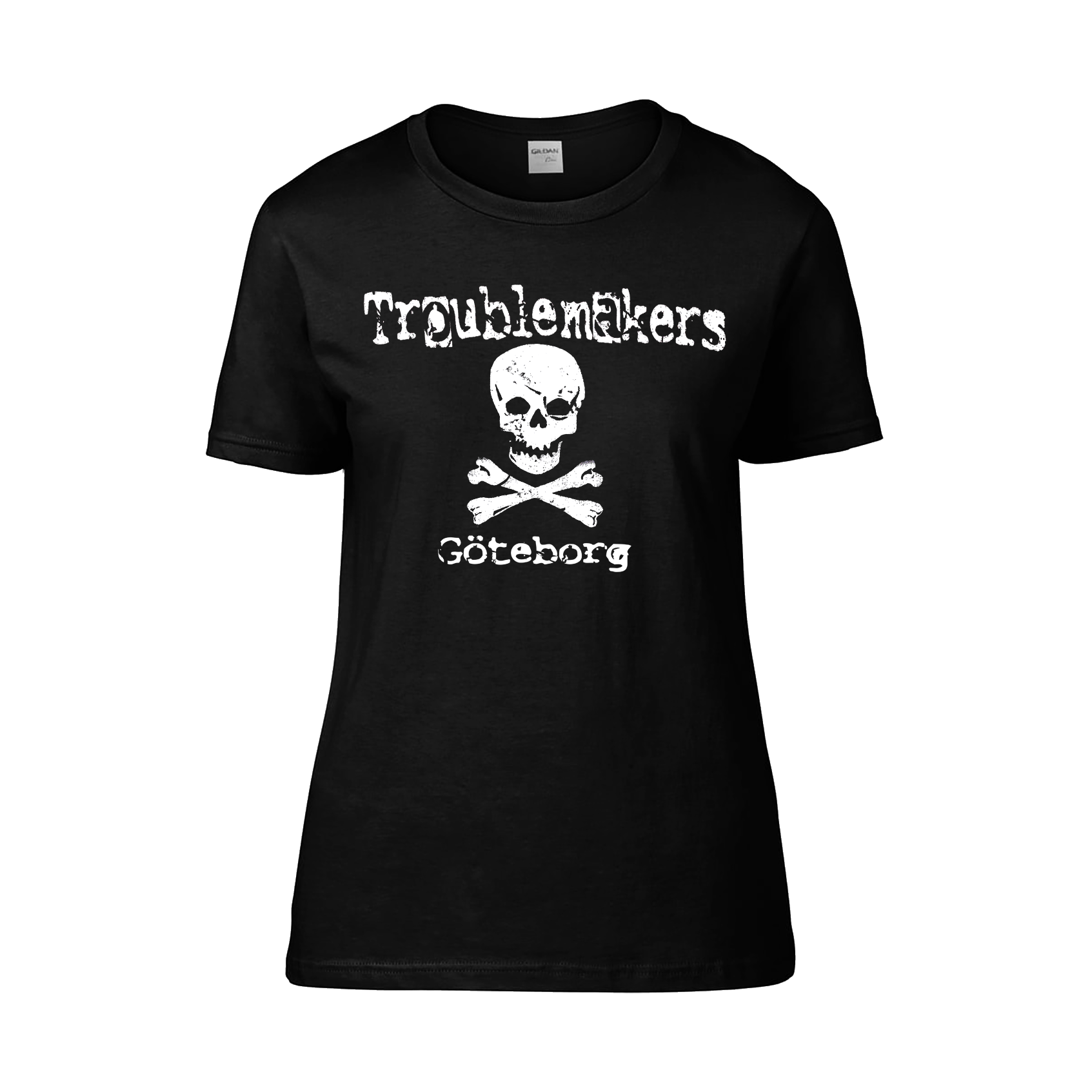 TROUBLEMAKERS - T-SHIRT DAM, SKULL - 4