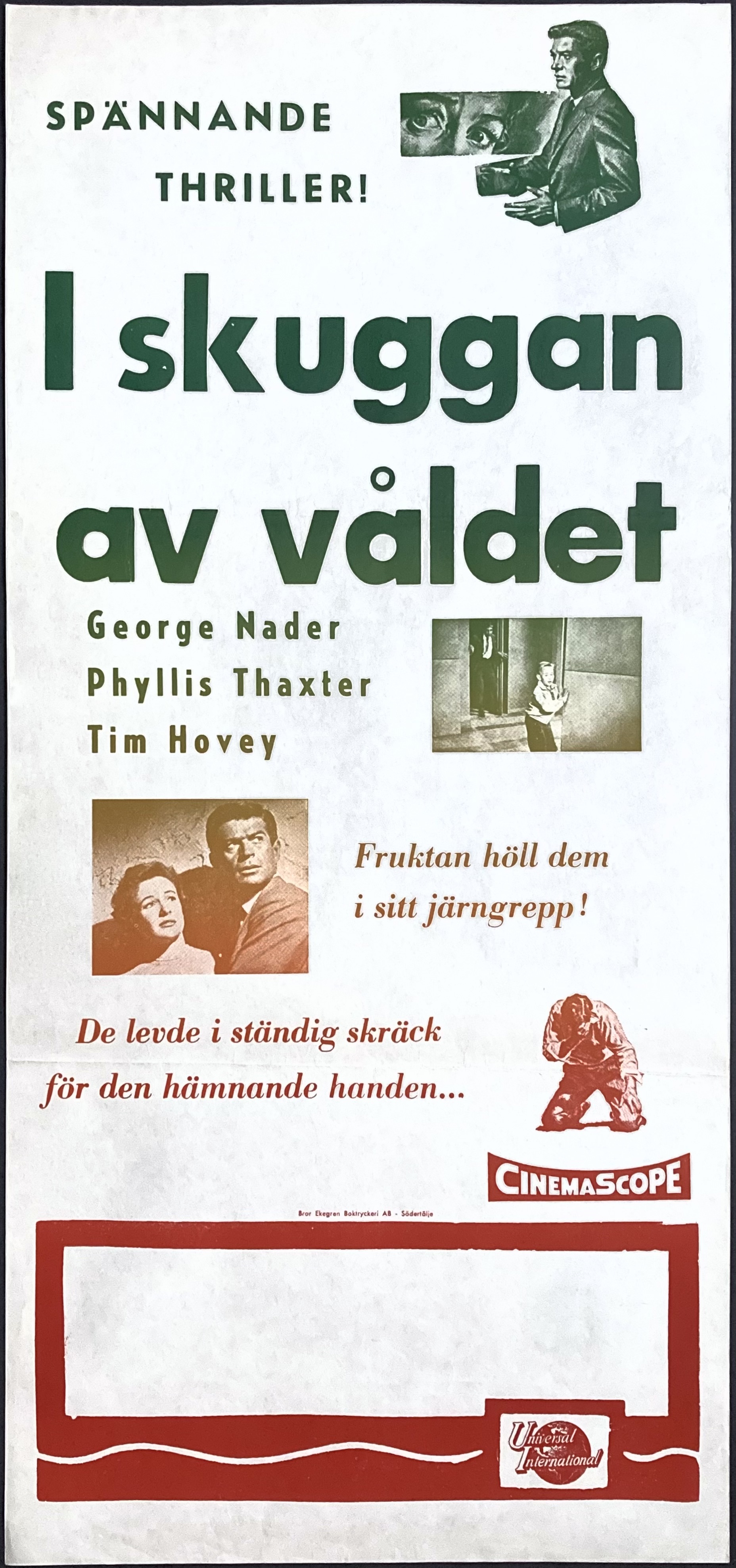MAN AFRAID (1957)