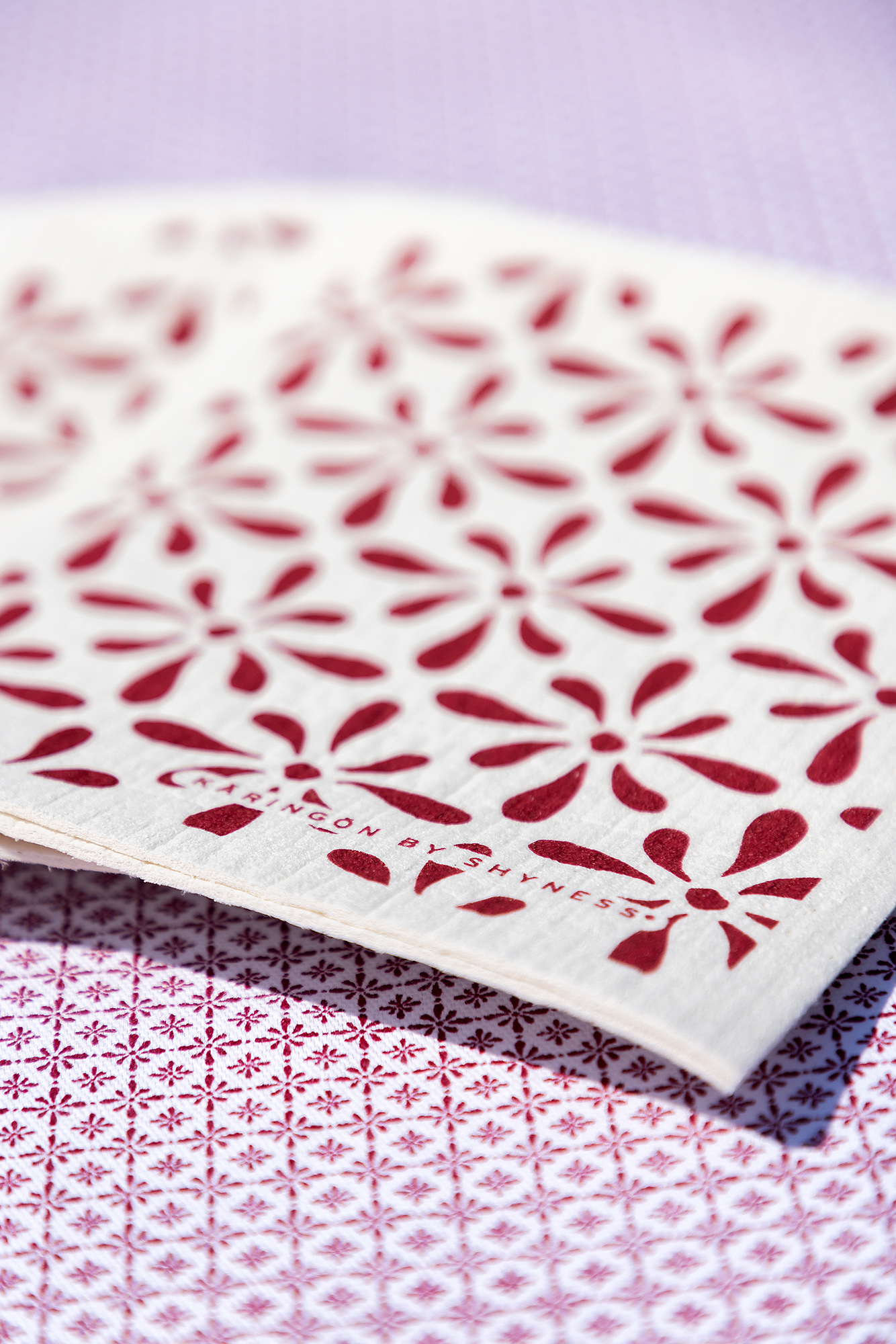 Dishcloth Destiny Käringön Red - 2
