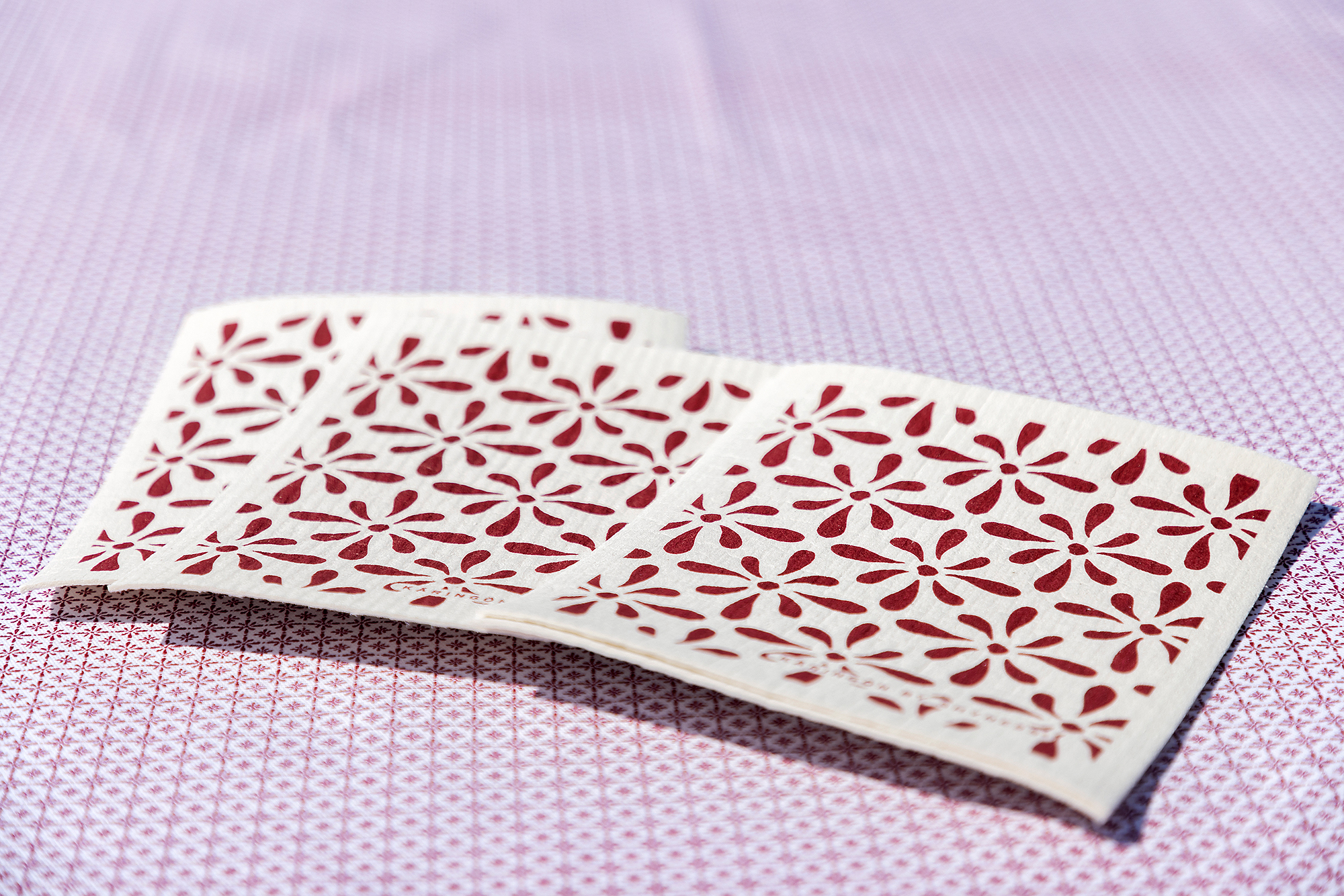 Dishcloth Destiny Käringön Red - 3
