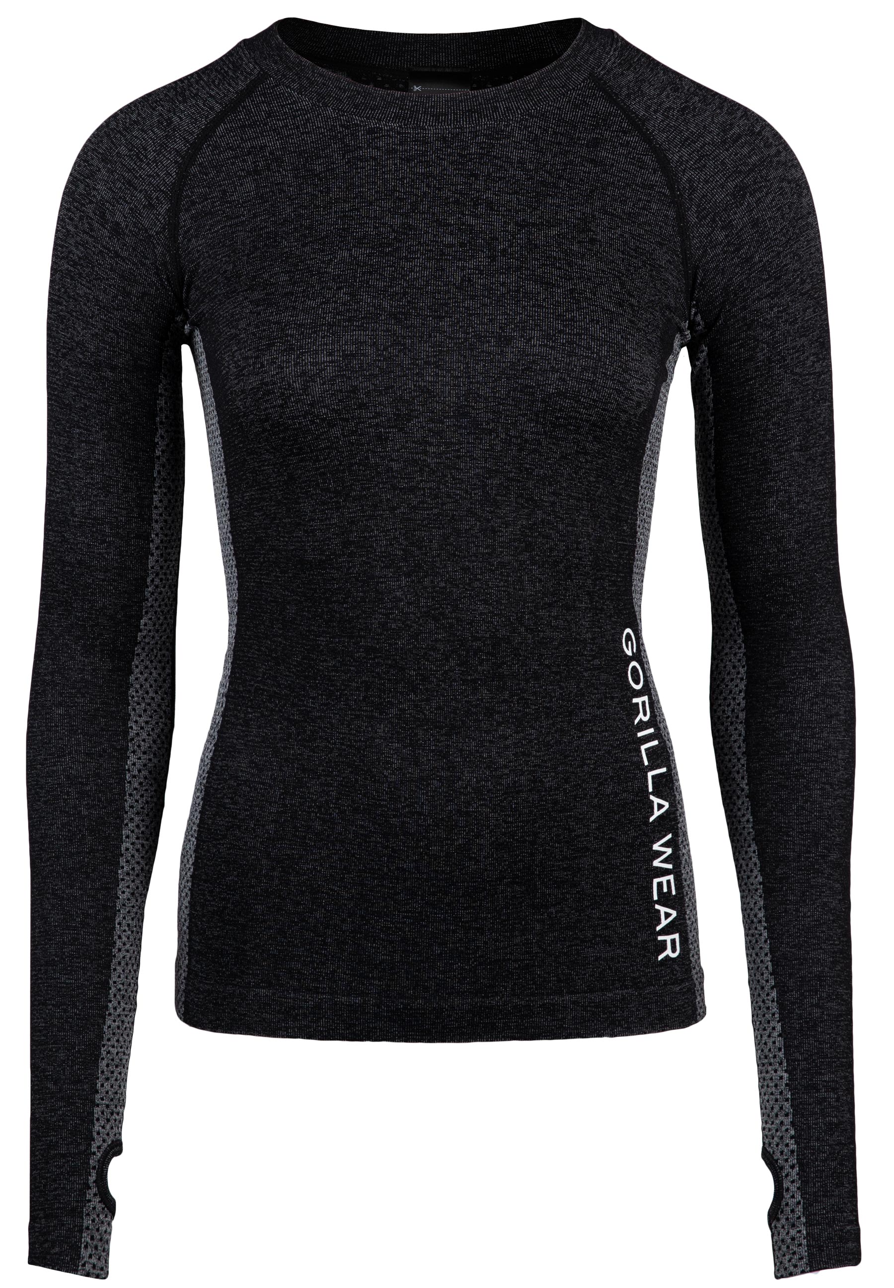 Selah Seamless Long Sleeve, black - 4